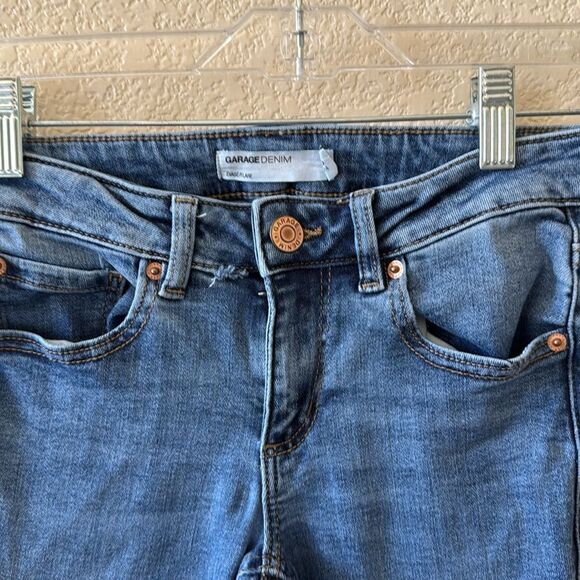 Garage Evase low rise flare jeans size 0/24 - Picture 4 of 10